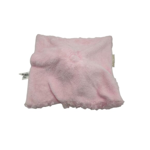 Blankets and Beyond Pink Dog Lovey Swirled Soother Security Blanket‎ Soft Cuddly - Picture 9 of 9